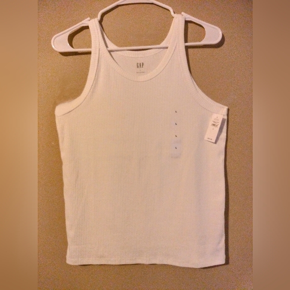 GAP Women's Classic White Tank Top - Picture 1 of 4